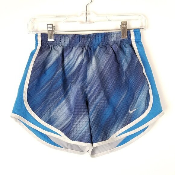 Nike Dri-fit Tempo Small Running Shorts Blue Built in‎ brief - Picture 1 of 7